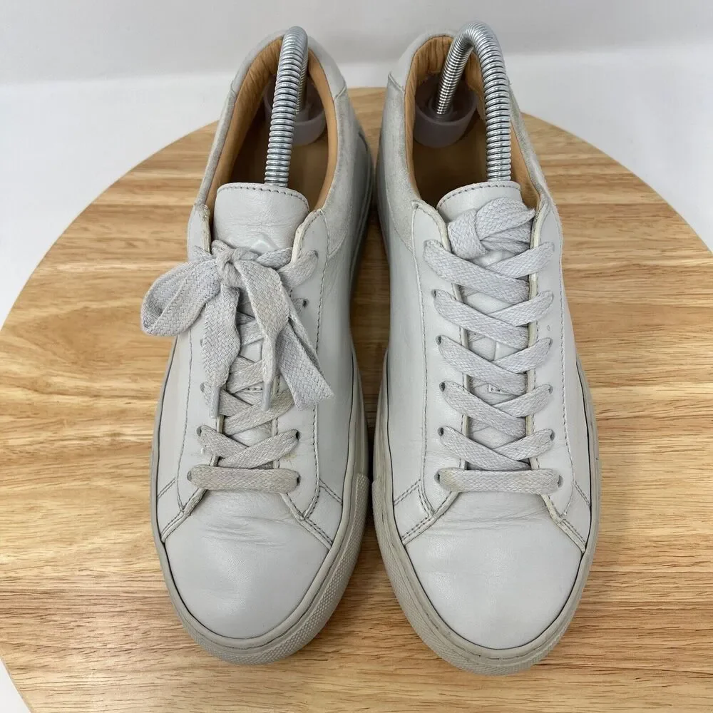 KOIO Capri Gray Italian Low Top Italian Sneaker Size EUR 38 US 8